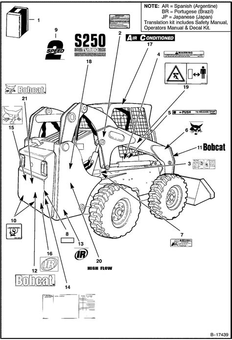 parts for s250 bobcat skid steer|bobcat s250 price.